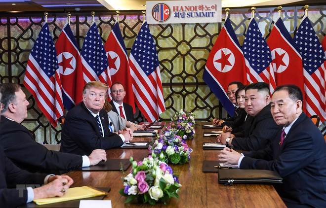 Reunión de Trump-Kim concluye antes de lo esperado sin lograr ningún acuerdo ảnh 1 Reunión de Trump-Kim concluye antes de lo esperado sin lograr ningún acuerdo ảnh 1
