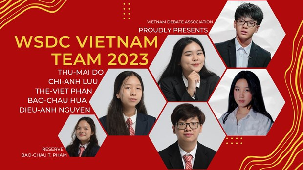 Mayor concurso de debate escolar del mundo acontece en Vietnam por primera vez ảnh 2 Mayor concurso de debate escolar del mundo acontece en Vietnam por primera vez ảnh 2