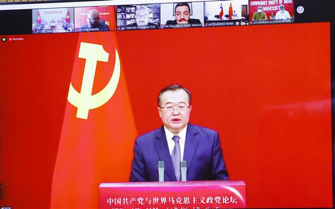 Máximo dirigente del PCV envía felicitación al Foro del Partido Comunista de China y Partidos Políticos Marxistas del mundo ảnh 2 Máximo dirigente del PCV envía felicitación al Foro del Partido Comunista de China y Partidos Políticos Marxistas del mundo ảnh 2