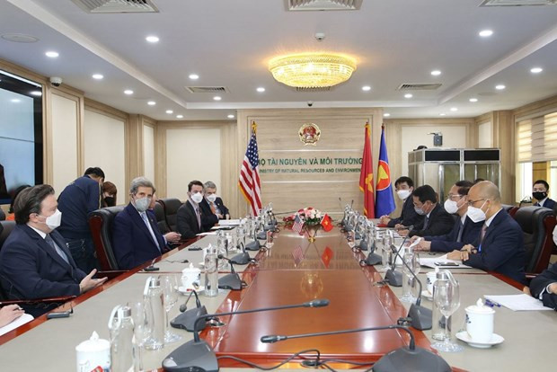 Estados Unidos apoyará a Vietnam en lograr cero emisiones netas para 2050 ảnh 2 Estados Unidos apoyará a Vietnam en lograr cero emisiones netas para 2050 ảnh 2