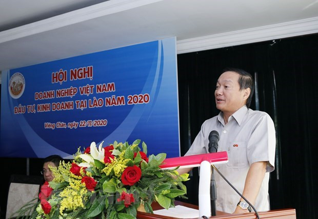 Empresas vietnamitas en Laos se esfuerzan por superar dificultades provocadas por COVID- 19 ảnh 1 Empresas vietnamitas en Laos se esfuerzan por superar dificultades provocadas por COVID- 19 ảnh 1