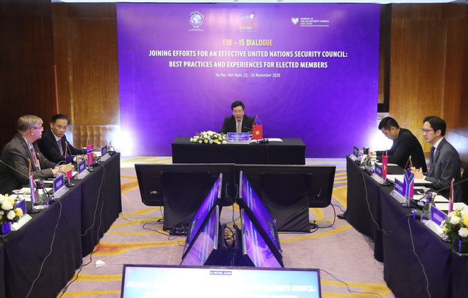 Vietnam coordina reunión de países miembros no permanentes del Consejo de Seguridad de ONU ảnh 1 Vietnam coordina reunión de países miembros no permanentes del Consejo de Seguridad de ONU ảnh 1