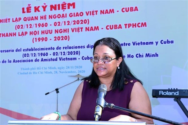 Conmemoran en Ciudad Ho Chi Minh aniversario 60 de nexos diplomáticos Vietnam-Cuba ảnh 1 Conmemoran en Ciudad Ho Chi Minh aniversario 60 de nexos diplomáticos Vietnam-Cuba ảnh 1
