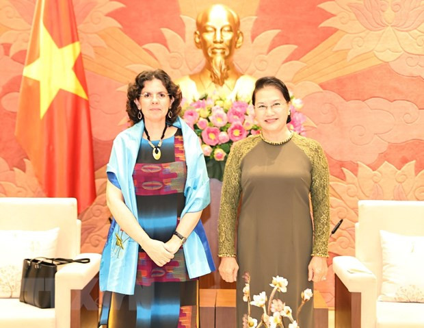 Aprecia máxima legisladora de Vietnam apoyo de Cuba a lucha antiepidémica ảnh 1 Aprecia máxima legisladora de Vietnam apoyo de Cuba a lucha antiepidémica ảnh 1