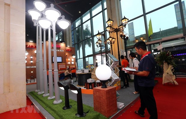 Nutrida participación en Exhibición Internacional de construcción en Hanoi ảnh 1 Nutrida participación en Exhibición Internacional de construcción en Hanoi ảnh 1