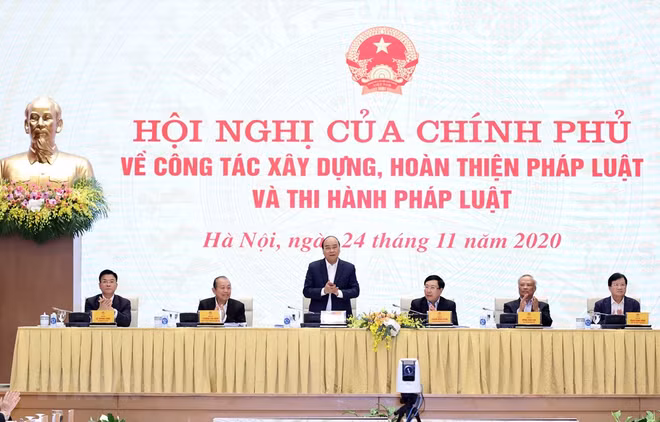 Primer ministro de Vietnam insta perfeccionar proceso de elaboración de leyes ảnh 1 Primer ministro de Vietnam insta perfeccionar proceso de elaboración de leyes ảnh 1