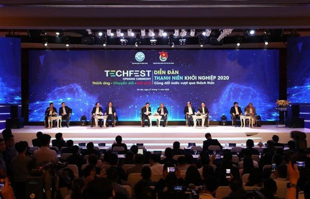 Techfest Vietnam 2020 capta 14 millones de dólares de inversión ảnh 1