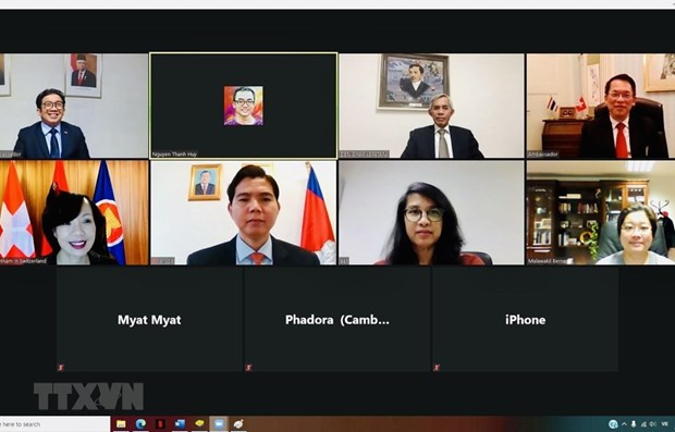 Preside Vietnam reunión del Comité de la ASEAN en Suiza ảnh 1 Preside Vietnam reunión del Comité de la ASEAN en Suiza ảnh 1