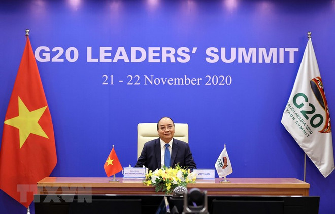Realza Vietnam en la Cumbre del G20 espíritu cohesivo y adaptativo de la ASEAN en lucha antiepidémica ảnh 1 Realza Vietnam en la Cumbre del G20 espíritu cohesivo y adaptativo de la ASEAN en lucha antiepidémica ảnh 1