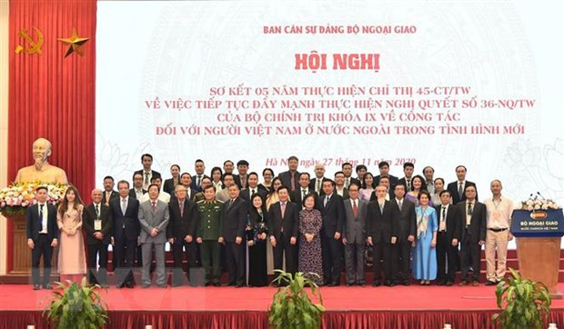 Vietnam promueve eficiencia de labores relativas a compatriotas en extranjero ảnh 1 Vietnam promueve eficiencia de labores relativas a compatriotas en extranjero ảnh 1