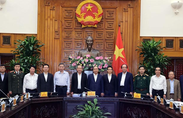Premier vietnamita preside primera reunión del Comité Directivo Nacional de Ciberseguridad ảnh 1 Premier vietnamita preside primera reunión del Comité Directivo Nacional de Ciberseguridad ảnh 1