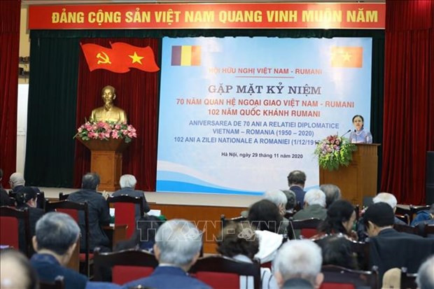 Celebran en Hanoi Aniversario 70 de establecimiento de relaciones diplomáticas Vietnam - Rumania ảnh 1 Celebran en Hanoi Aniversario 70 de establecimiento de relaciones diplomáticas Vietnam - Rumania ảnh 1