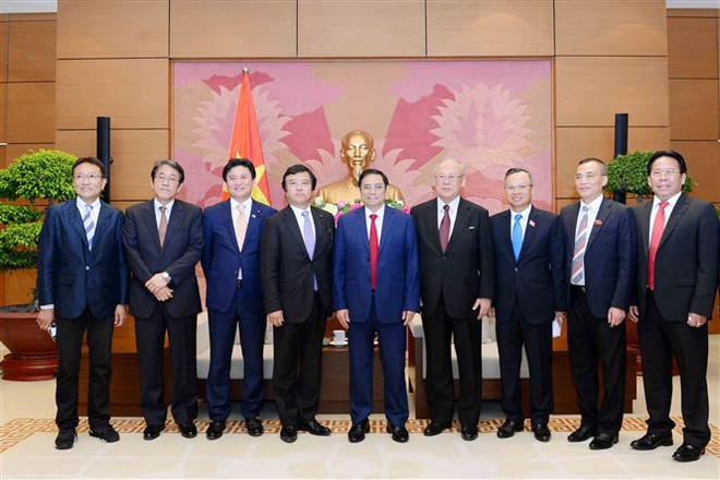 Reafirman grupos parlamentarios de amistad contribución a lazos Vietnam- Japón ảnh 1 Reafirman grupos parlamentarios de amistad contribución a lazos Vietnam- Japón ảnh 1