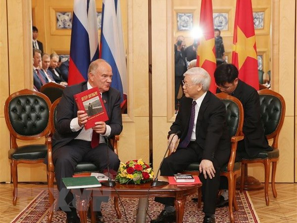 Prensa rusa destaca significado de la visita del máximo dirigente partidista de Vietnam ảnh 1 Prensa rusa destaca significado de la visita del máximo dirigente partidista de Vietnam ảnh 1