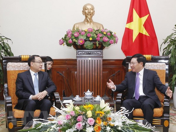 Vietnam concede importancia a la cooperación con localidades chinas, afirma vicepremier ảnh 1 Vietnam concede importancia a la cooperación con localidades chinas, afirma vicepremier ảnh 1