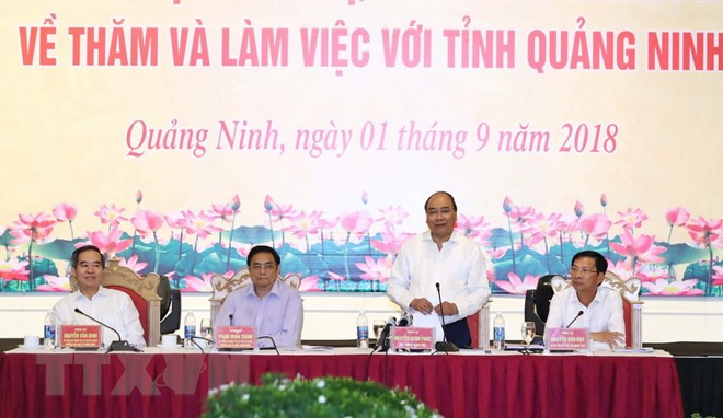 Quang Ninh debe ser locomotora económica del Norte de Vietnam, indica Premier ảnh 1 Quang Ninh debe ser locomotora económica del Norte de Vietnam, indica Premier ảnh 1