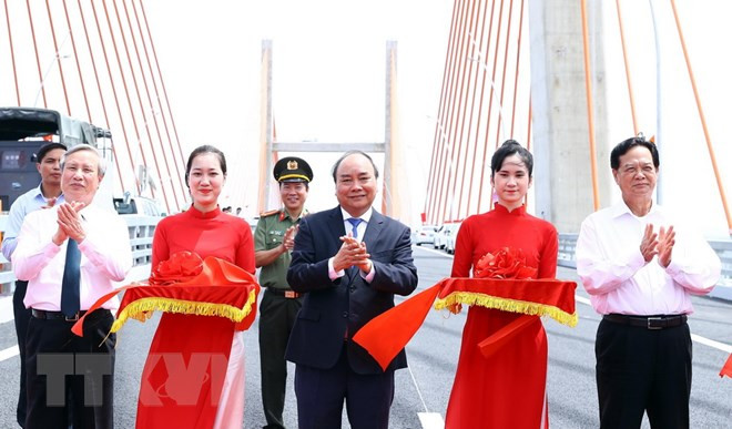 Inauguran en Vietnam autopista Ha Long-Hai Phong ảnh 1 Inauguran en Vietnam autopista Ha Long-Hai Phong ảnh 1