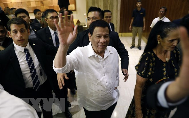 Presidente de Filipinas inicia su gira por Oriente Medio ảnh 1 Presidente de Filipinas inicia su gira por Oriente Medio ảnh 1