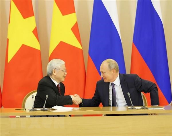 Vietnam y Rusia firman numerosos acuerdos de cooperación ảnh 1 Vietnam y Rusia firman numerosos acuerdos de cooperación ảnh 1