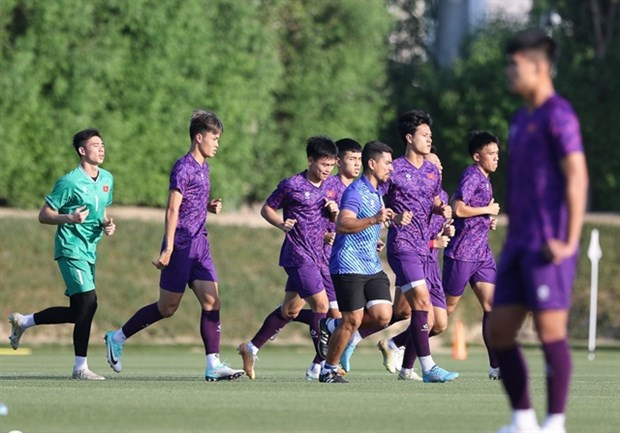 Selección sub-23 de Vietnam lista para enfrentarse a Malasia en Copa Asiática ảnh 1 Selección sub-23 de Vietnam lista para enfrentarse a Malasia en Copa Asiática ảnh 1