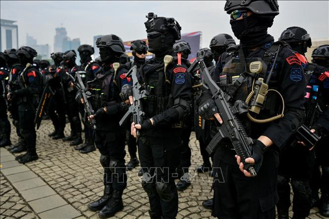 Indonesia desplegará policías para garantizar la seguridad del Foro Mundial del Agua ảnh 1 Indonesia desplegará policías para garantizar la seguridad del Foro Mundial del Agua ảnh 1