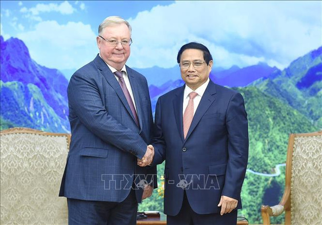 Primer ministro recibe al presidente de Asociación de Abogados de Rusia ảnh 1 Primer ministro recibe al presidente de Asociación de Abogados de Rusia ảnh 1