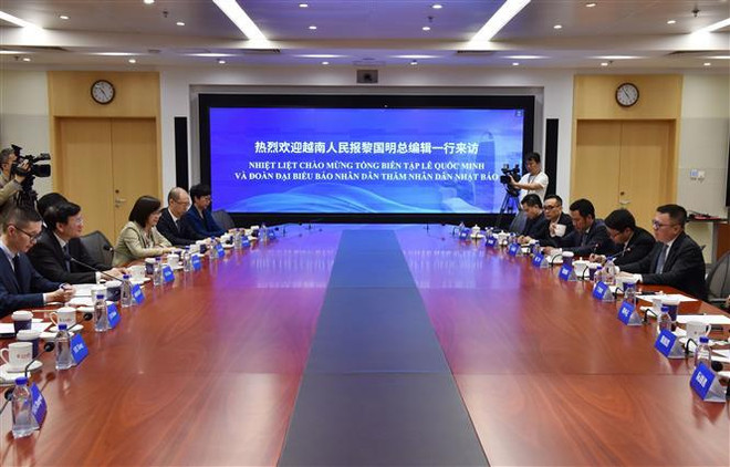 Agencias de prensa vietnamita y china fortalecen cooperación ảnh 2 Agencias de prensa vietnamita y china fortalecen cooperación ảnh 2