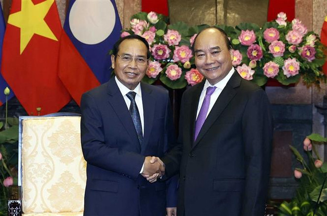 Vietnam otorga importancia a gran amistad con Laos, afirma presidente ảnh 1
