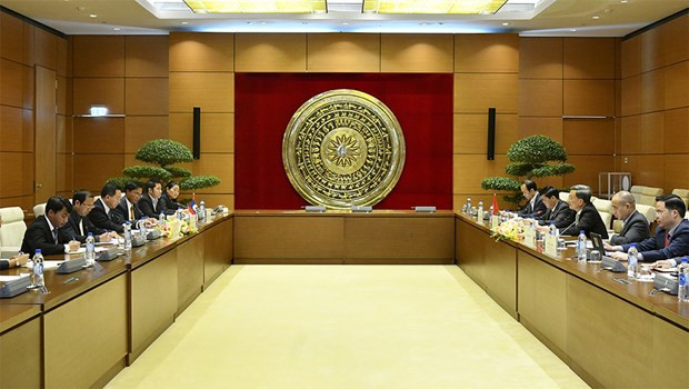 Impulsan Vietnam y Laos cooperación parlamentaria en economía y ciencia ảnh 1