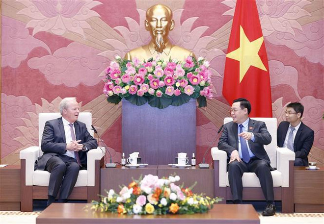 Vietnam considera al BM un socio importante y confiable, destaca presidente del Parlamento ảnh 1 Vietnam considera al BM un socio importante y confiable, destaca presidente del Parlamento ảnh 1