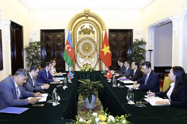 Fortalecen la cooperación entre Vietnam y Azerbaiyán ảnh 1 Fortalecen la cooperación entre Vietnam y Azerbaiyán ảnh 1