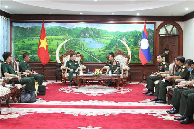Vietnam y Laos fortalecen cooperación en campo de defensa ảnh 1 Vietnam y Laos fortalecen cooperación en campo de defensa ảnh 1