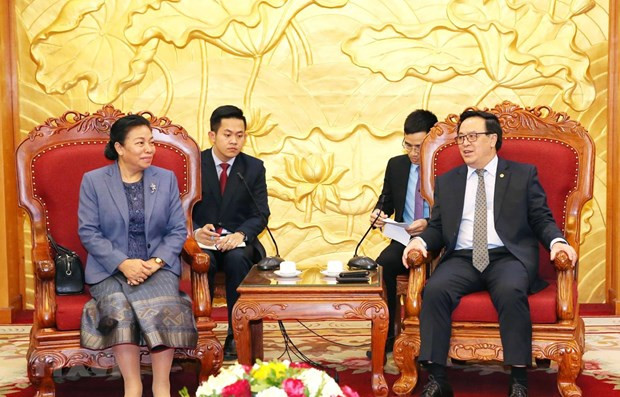 Robustecen Partidos de Vietnam y Laos lazos entre sus Comisiones de Relaciones Exteriores ảnh 1 Robustecen Partidos de Vietnam y Laos lazos entre sus Comisiones de Relaciones Exteriores ảnh 1