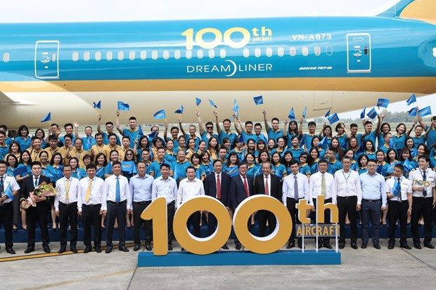 Suma Vietnam Airlines la aeronave número 100 a su flota ảnh 1 Suma Vietnam Airlines la aeronave número 100 a su flota ảnh 1