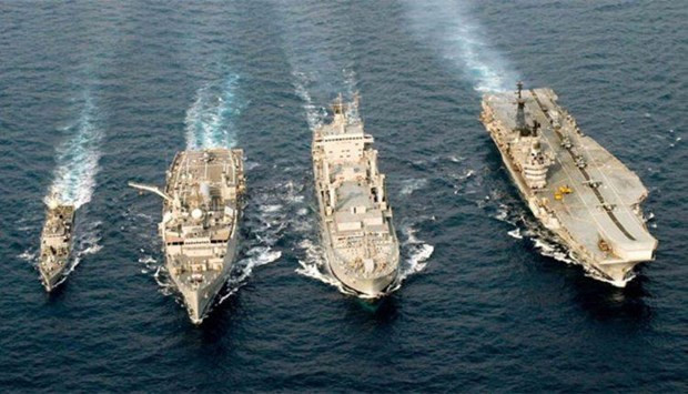 Realizan Tailandia y la India ejercicio naval conjunto ảnh 1