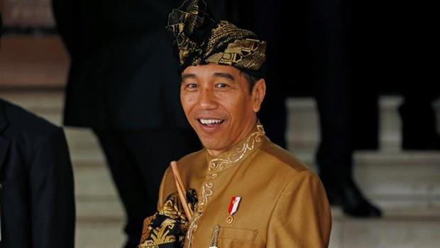 Joko Widodo jura su segundo mandato como presidente de Indonesia ảnh 1 Joko Widodo jura su segundo mandato como presidente de Indonesia ảnh 1