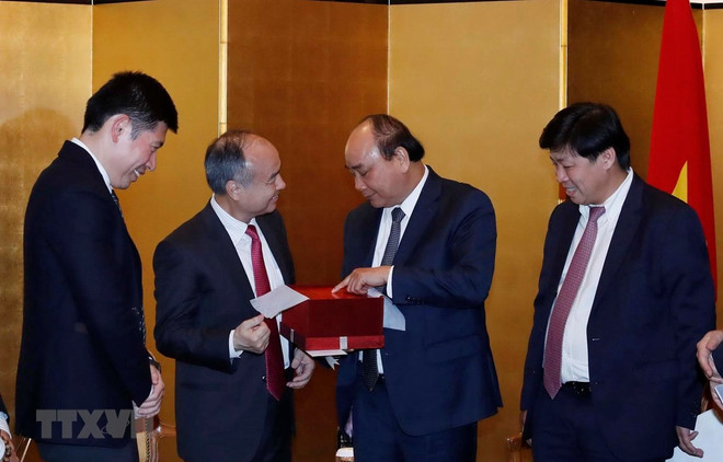 Vietnam respalda inversiones de grupo japonés Softbank, afirma premier ảnh 1 Vietnam respalda inversiones de grupo japonés Softbank, afirma premier ảnh 1