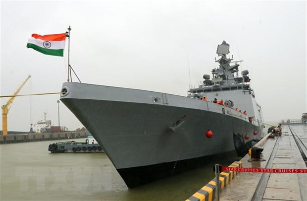 Visita buque naval de la India a ciudad vietnamita de Da Nang ảnh 1 Visita buque naval de la India a ciudad vietnamita de Da Nang ảnh 1