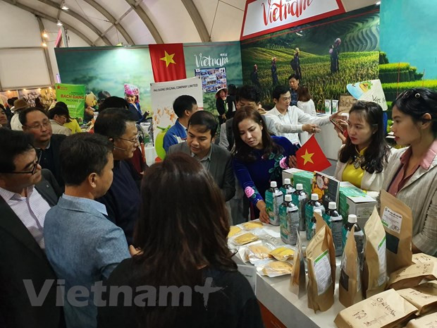 Presentan productos agrícolas vietnamita en exposición internacional en Corea del Sur ảnh 1