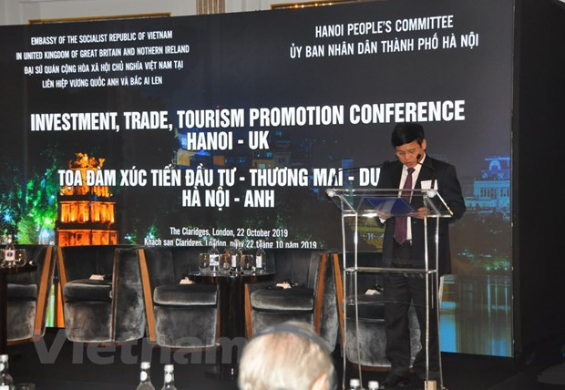 Presentan en Reino Unido potencialidades comerciales y turísticas de Hanoi ảnh 1 Presentan en Reino Unido potencialidades comerciales y turísticas de Hanoi ảnh 1