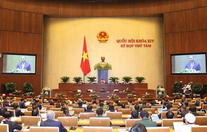 Concluye Parlamento de Vietnam primera jornada de su octavo período de sesiones ảnh 1 Concluye Parlamento de Vietnam primera jornada de su octavo período de sesiones ảnh 1