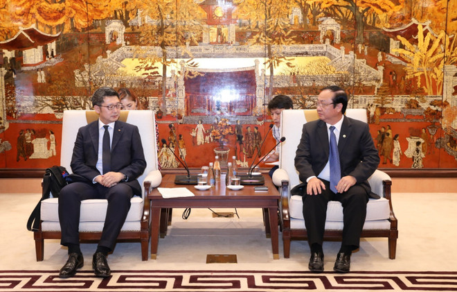 Promueve Hanoi cooperación con prefectura japonesa ảnh 1 Promueve Hanoi cooperación con prefectura japonesa ảnh 1