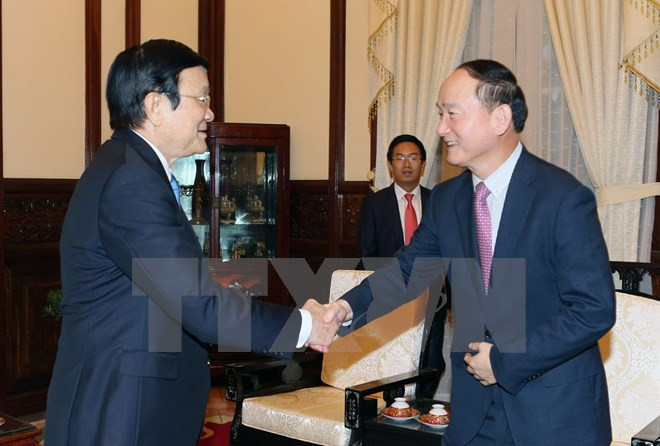Presidente vietnamita solicita apoyo de Samsung a la industria auxiliar ảnh 1 Presidente vietnamita solicita apoyo de Samsung a la industria auxiliar ảnh 1