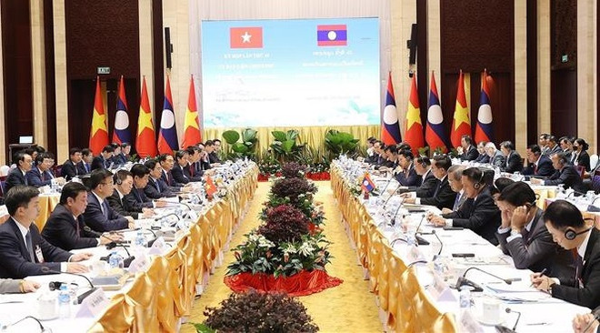 Efectúan 45ª Reunión del Comité Gubernamental entre Vietnam y Laos ảnh 1 Efectúan 45ª Reunión del Comité Gubernamental entre Vietnam y Laos ảnh 1