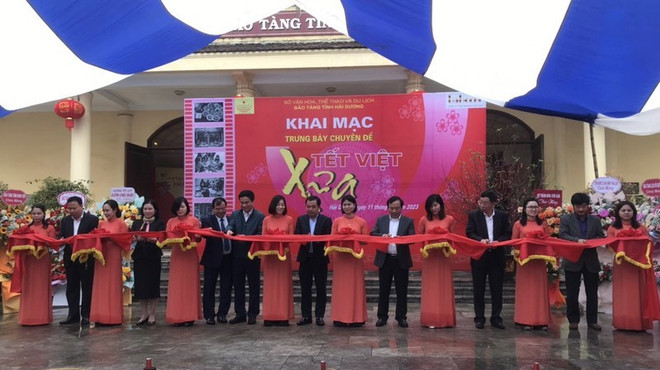 Celebran exposición temática sobre el antiguo Tet vietnamita ảnh 1