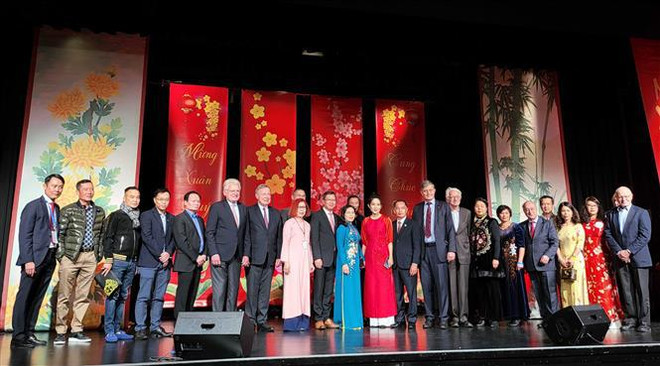 Vietnamitas en Dinamarca y Alemania celebran Año Nuevo Lunar ảnh 2 Vietnamitas en Dinamarca y Alemania celebran Año Nuevo Lunar ảnh 2