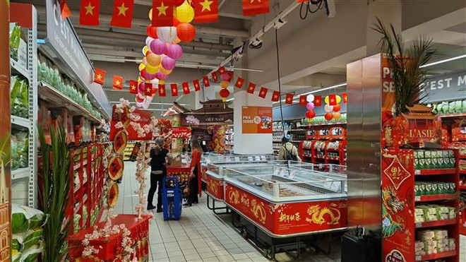 Presentan productos más conocidos de Vietnam en supermercados franceses ảnh 1 Presentan productos más conocidos de Vietnam en supermercados franceses ảnh 1