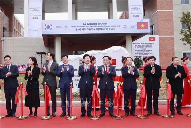 Inauguran sede del Instituto de Ciencia y Tecnología Vietnam- Corea del Sur ảnh 1 Inauguran sede del Instituto de Ciencia y Tecnología Vietnam- Corea del Sur ảnh 1