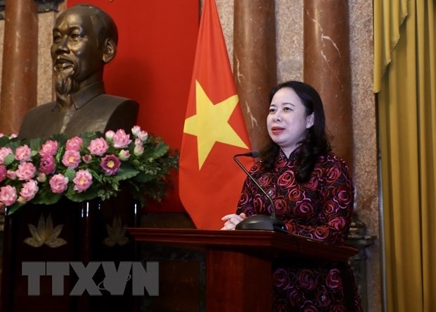 Vicepresidenta Vo Thi Anh Xuan asumirá el cargo de presidenta interina ảnh 1 Vicepresidenta Vo Thi Anh Xuan asumirá el cargo de presidenta interina ảnh 1