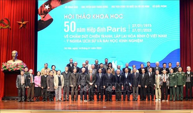 Acuerdo de París, éxito de la diplomacia de Vietnam ảnh 2 Acuerdo de París, éxito de la diplomacia de Vietnam ảnh 2